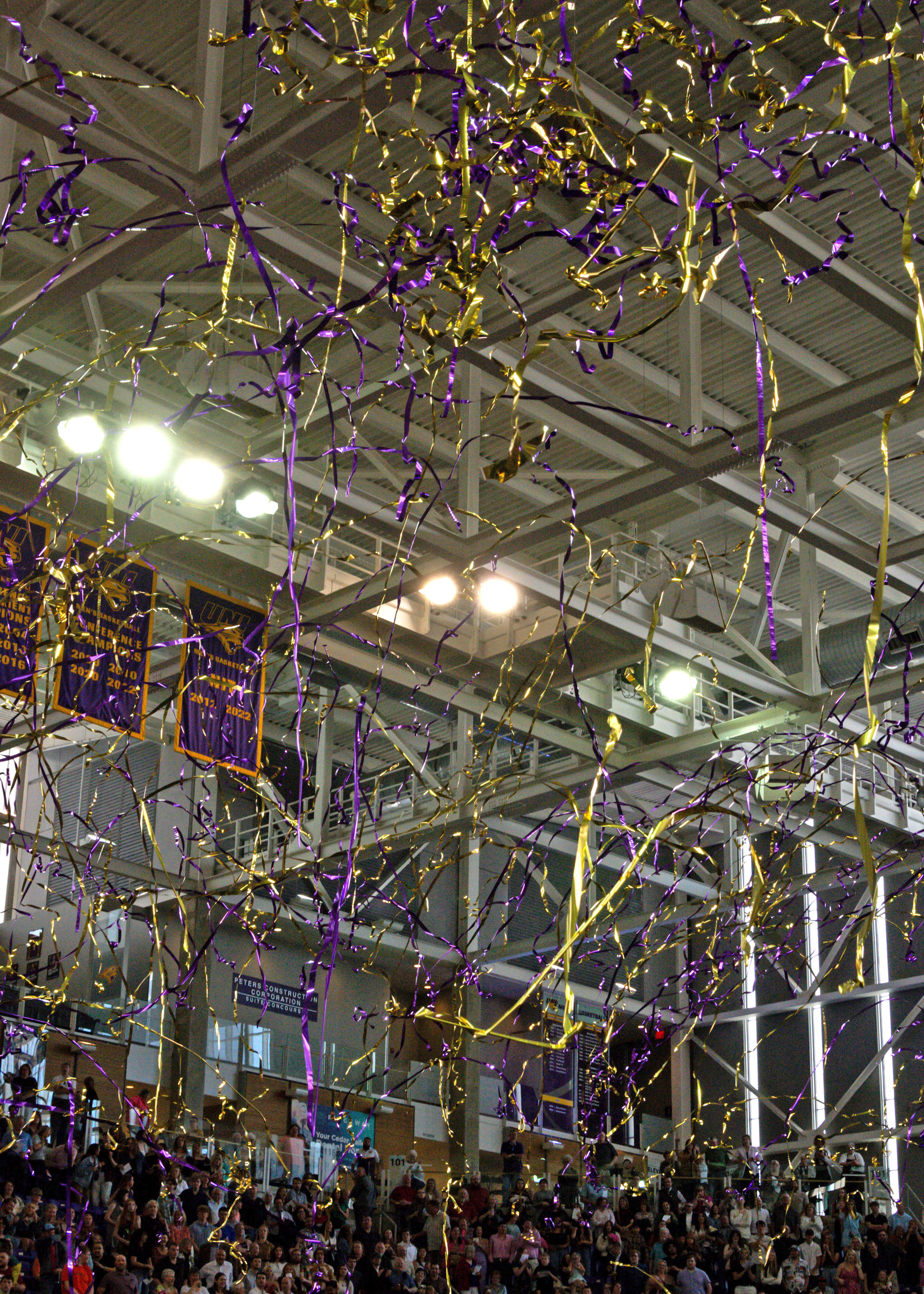 Streamers at Commencement